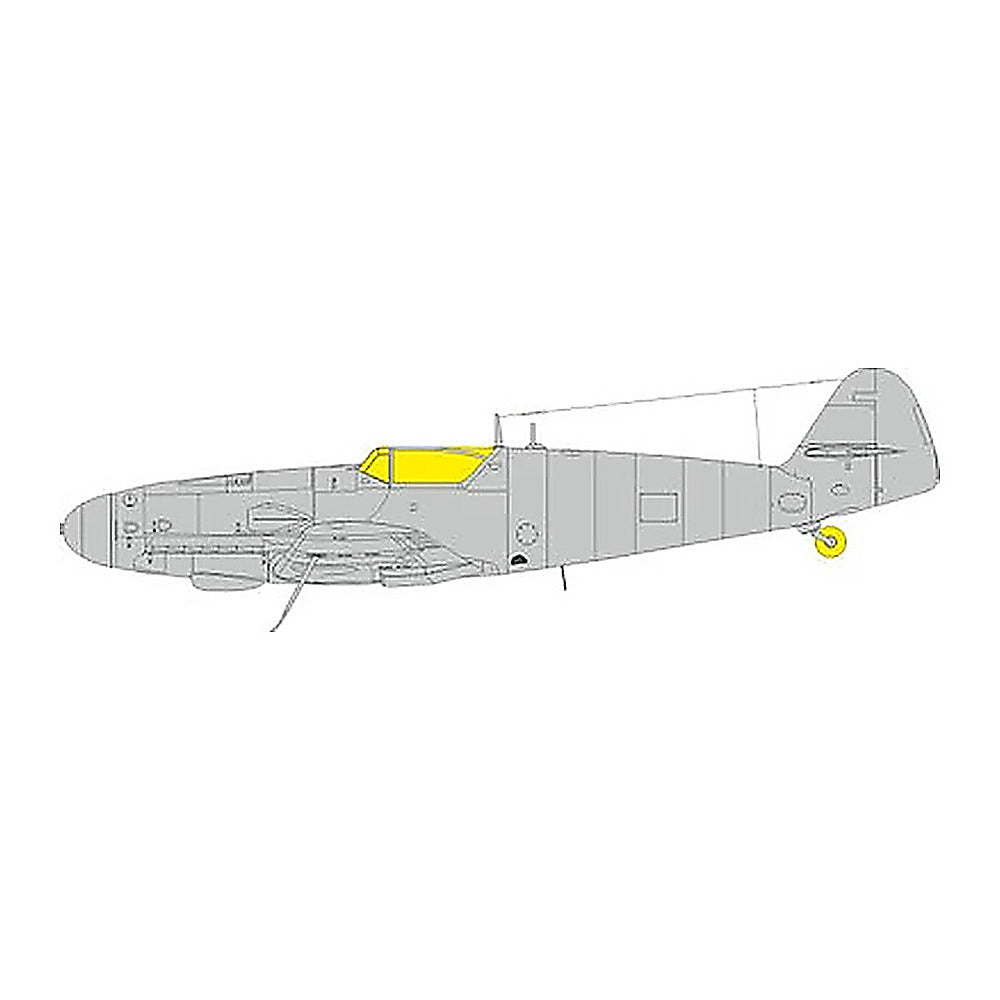 eduard cx679 1 72 bf 109g 14 as mask for eduard
