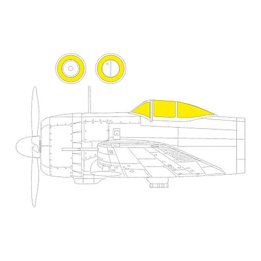 eduard cx685 1 72 ki 43 ii mask for arma hobby kit