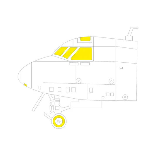 eduard cx688 1 72 e 2c mask for heller kit