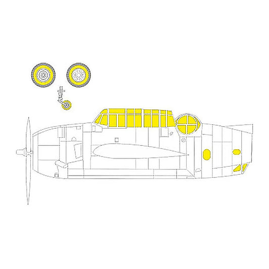eduard cx691 1 72 tbm 3 mask