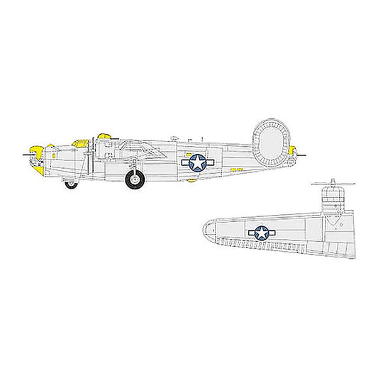 eduard cx696 1 72 b 24j us national insignia