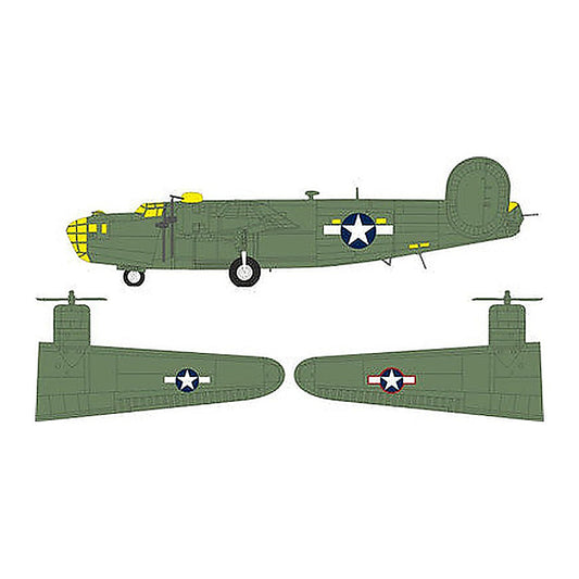 eduard cx701 1 72 b 24d us national insignia mask for airfix