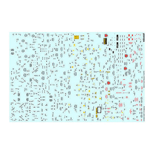 eduard d48024 1 48 decal f 4 stencils