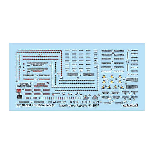 eduard d48029 1 48 decal fw 190 a stencils for eduard