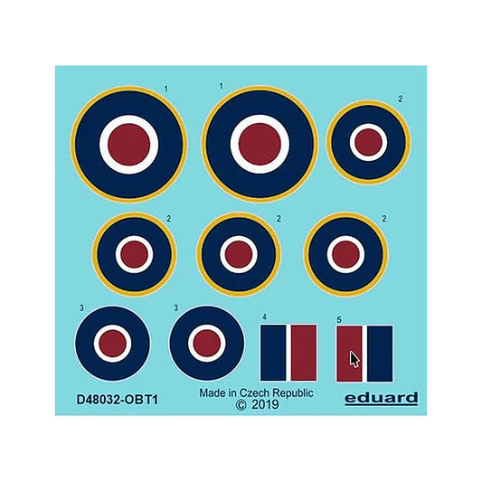 eduard d48032 1 48 tempest roundels late for eduard