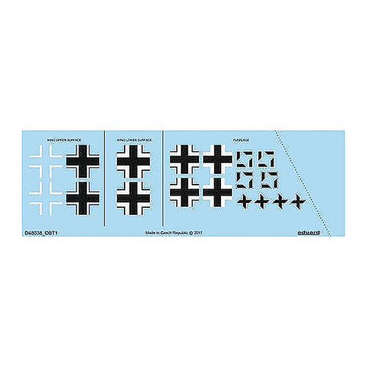eduard d48038 1 48 fw 190a 4 national insignia for eduard