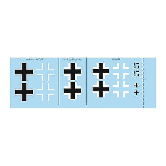 eduard d48044 1 48 bf 109g 2 national insignia for eduard