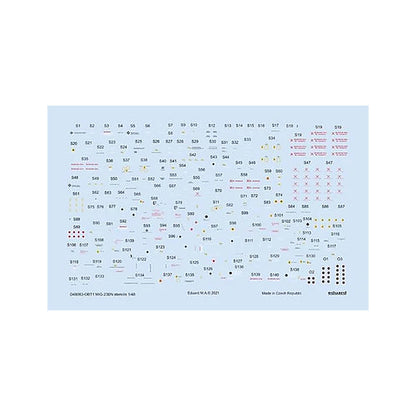 eduard d48083 1 48 decal mig 23bn stencils for trumpeter