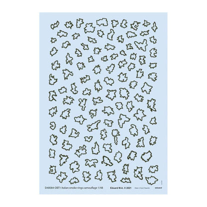 eduard d48084 1 48 italian smoke rings camouflage for