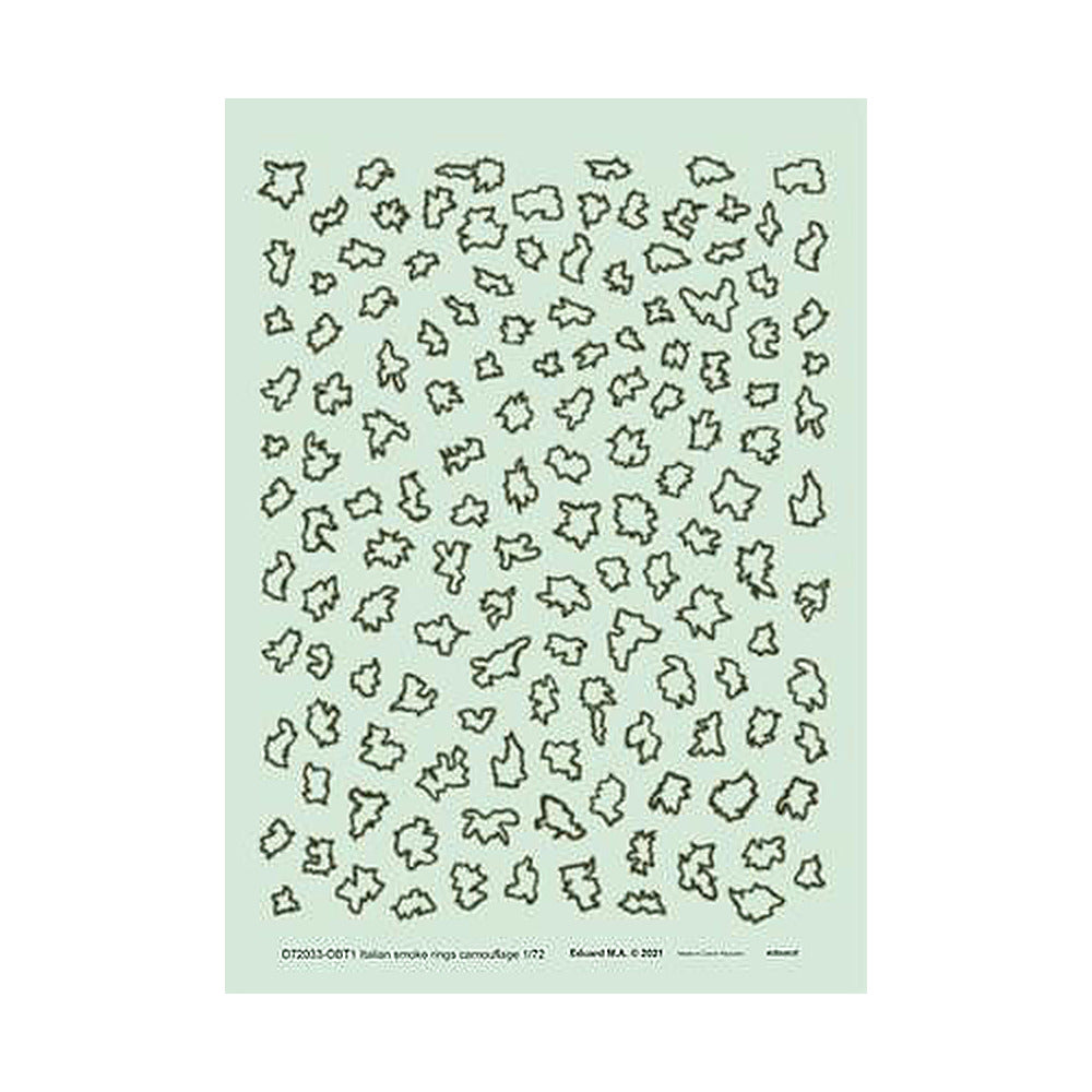 eduard d72033 1 72 decal italian smoke rings camouflage