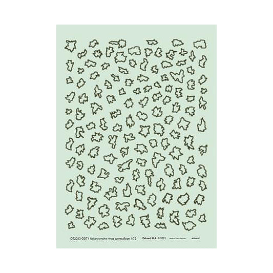 eduard d72033 1 72 decal italian smoke rings camouflage