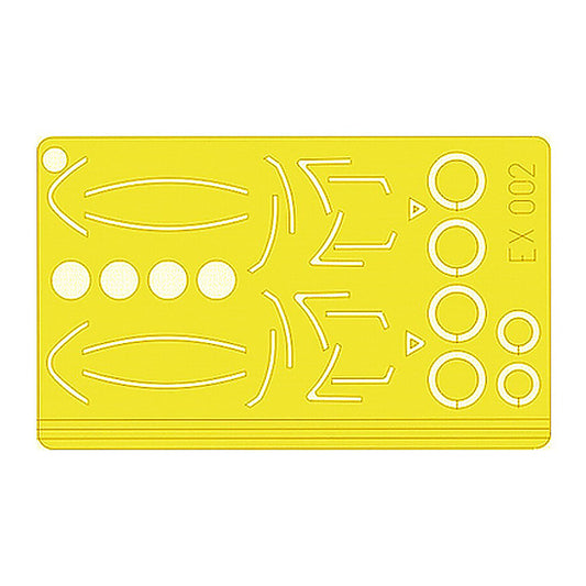 eduard ex002 1 48 paint mask for hasegawa f 16 canopy mask set