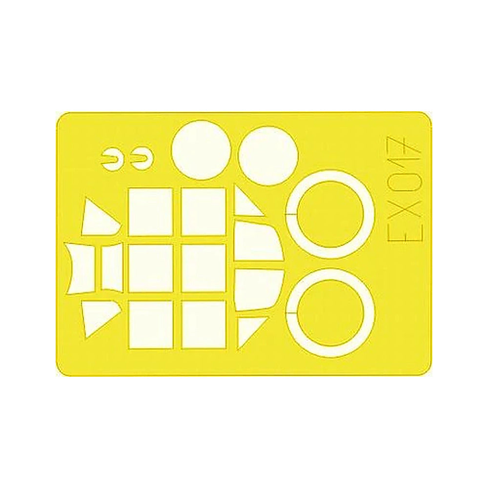 eduard ex017 1 48 mask bf 109g 6 for hasegawa canopy mask set