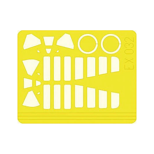 eduard ex032 1 48 mask f2a for tamiya canopy mask set