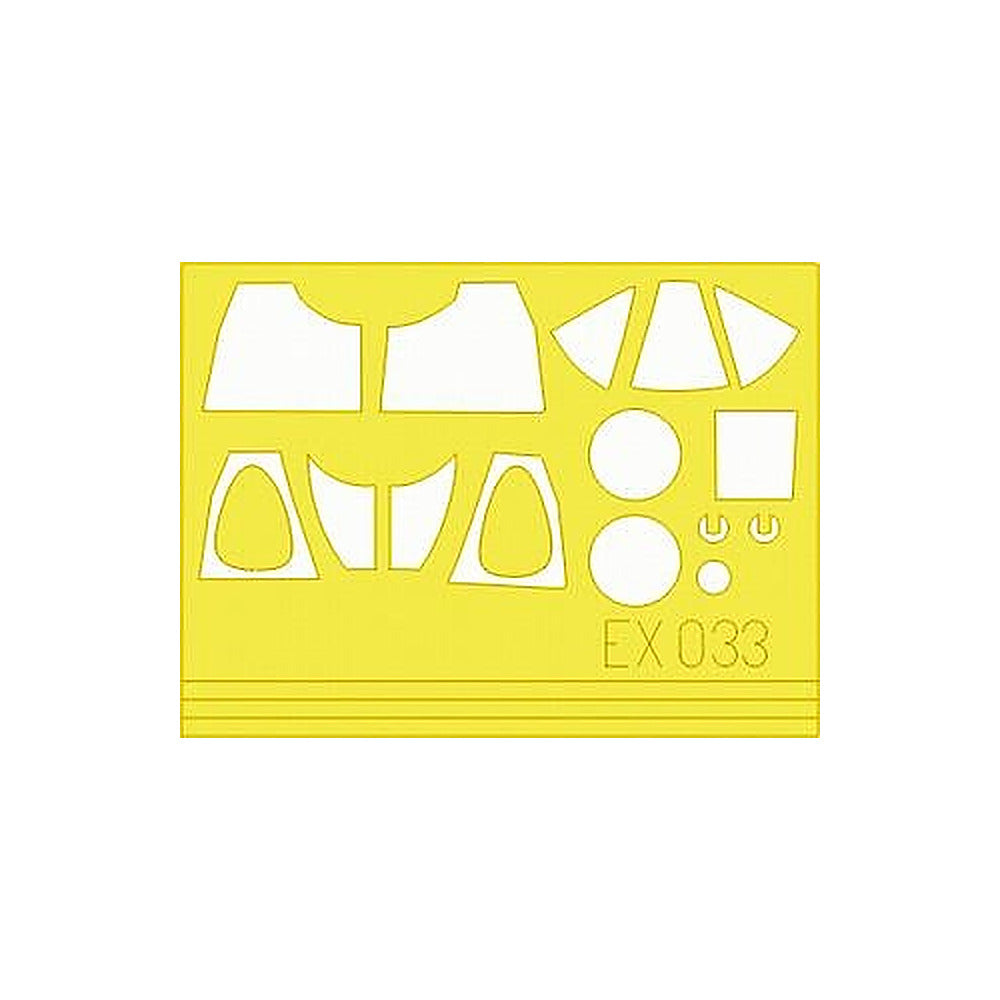 eduard ex033 1 48 mask f4u 1d for tamiya canopy mask set