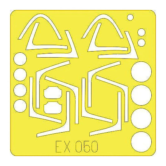 eduard ex050 1 48 mask jas 39 gripen for italeri canopy mask set