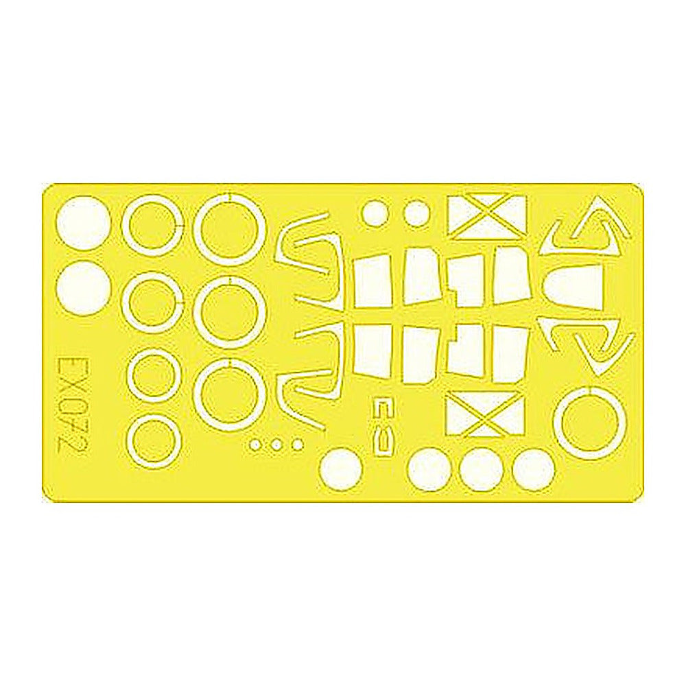 eduard ex072 1 48 mask p 38 for hasegawa canopy mask set