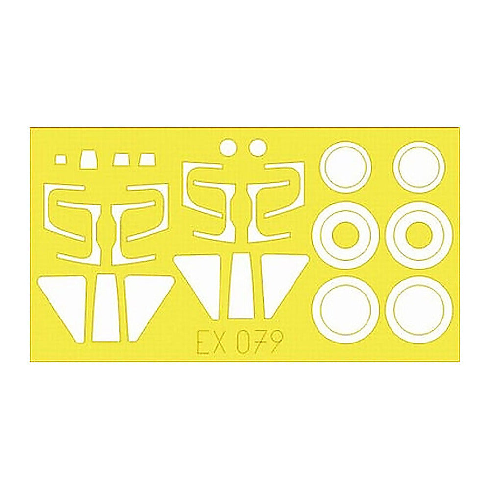 eduard ex079 1 48 mask su 25k frogfoot for kopro canopy mask set