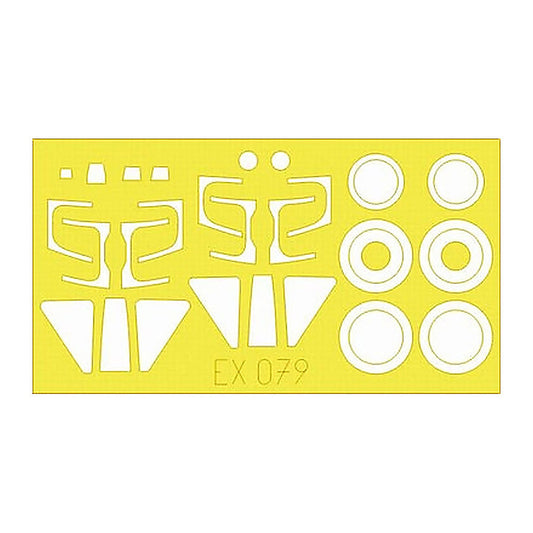 eduard ex079 1 48 mask su 25k frogfoot for kopro canopy mask set