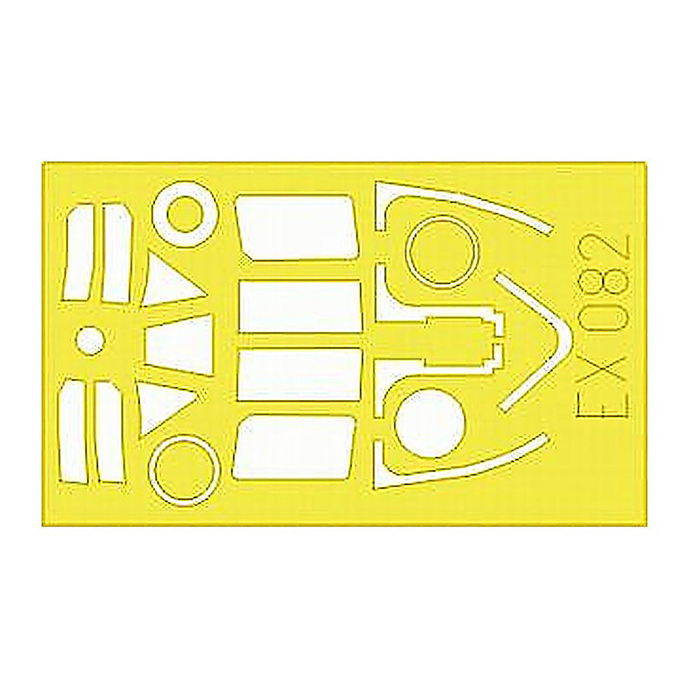 eduard ex082 1 48 mask typhoon mk ib door canopy for hasegawa