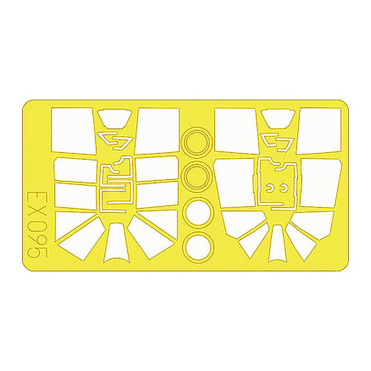 eduard ex095 1 48 paint mask for hasegawa j2m raiden canopy mask set