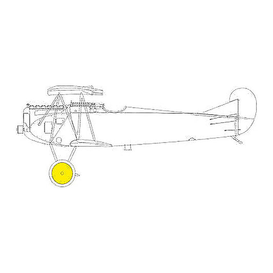 eduard ex1008 1 48 fokker d viif ex1008 masks canopy mask set