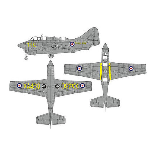eduard ex1018 1 48 paint mask for airfix gannet as 1 as 4 national