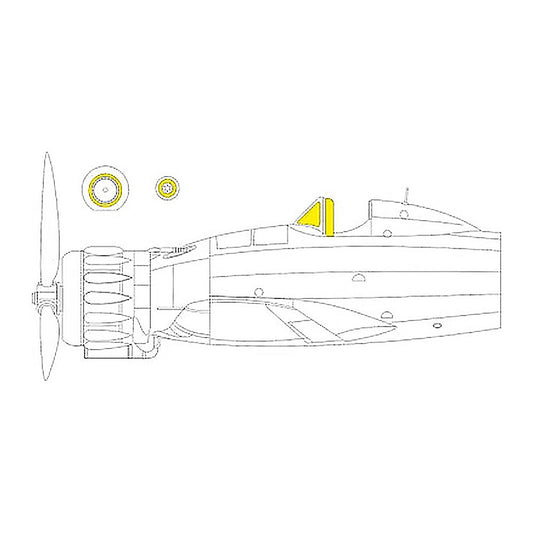 eduard ex1039 1 48 mc 200 tface canopy mask set