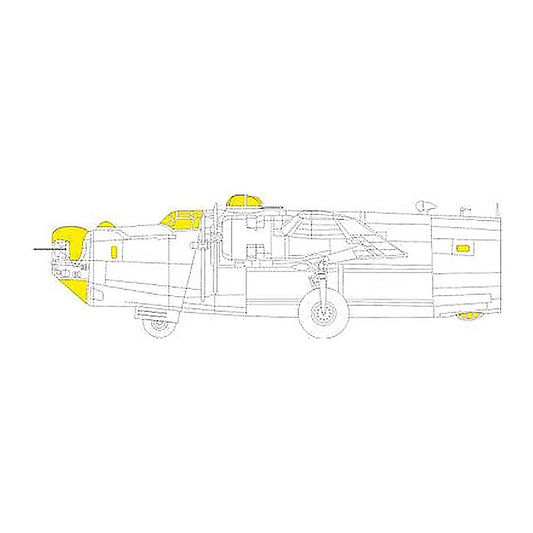 eduard ex1041 1 48 b 24j liberator mask