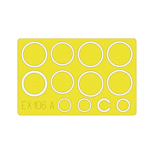 eduard ex106 1 48 paint mask for revell monogram b 17g canopy mask set