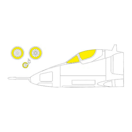 eduard ex1061 1 48 a 4b tface canopy mask set mask for hasegawa