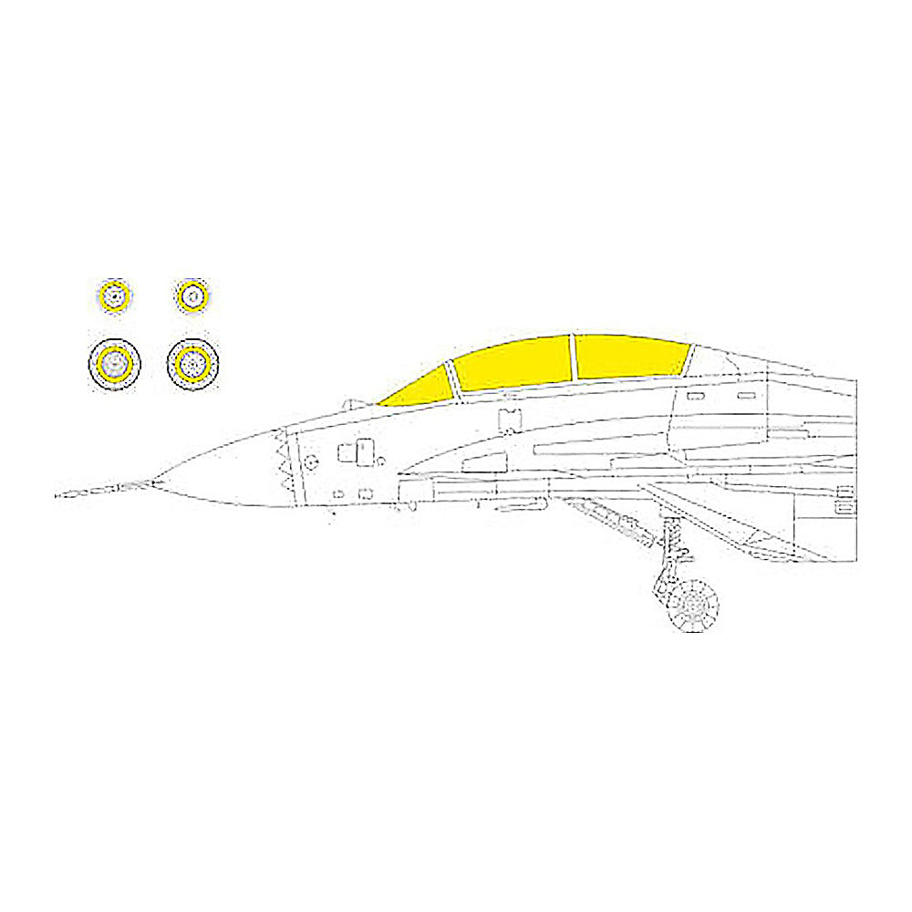 eduard ex1078 1 48 mig 35 mask for hobby boss