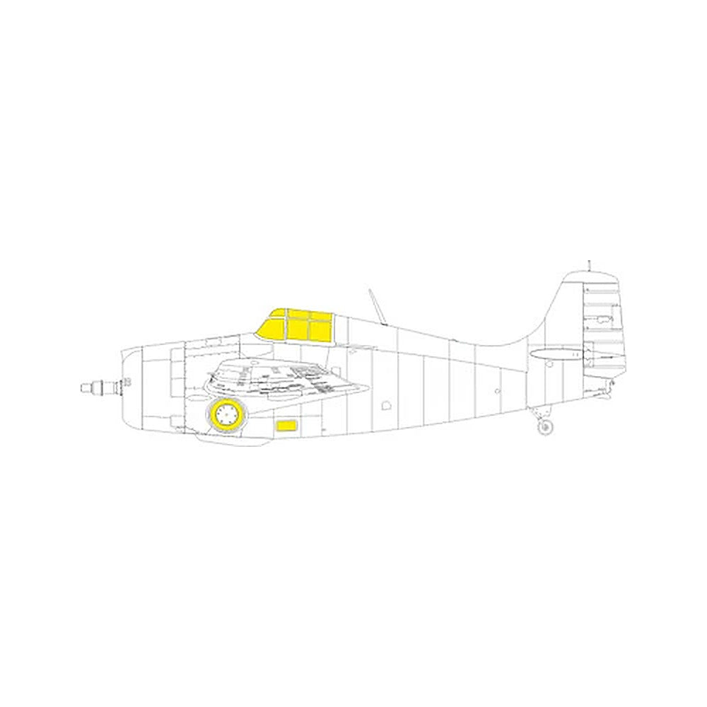 eduard ex1094 1 48 mask for academy kit photo etch detail set