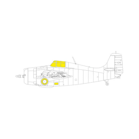eduard ex1094 1 48 mask for academy kit photo etch detail set