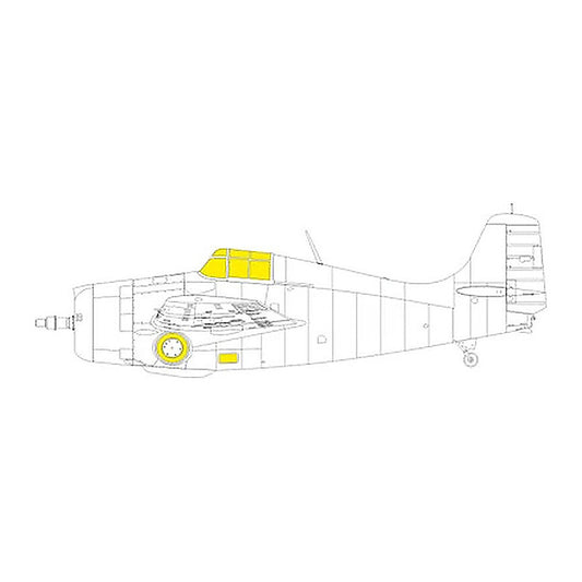eduard ex1095 1 48 tface canopy mask set mask for academy kit