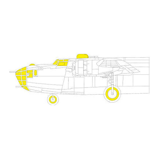 eduard ex1102 1 48 b 24d tface canopy mask set mask for hobby boss kit