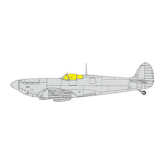 eduard ex1111 1 48 spitfire mk ii tface mask for eduard kit