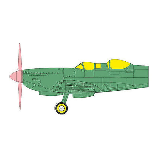 eduard ex1140 1 48 spitfire tr 9 tface canopy mask set