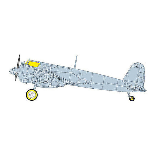 eduard ex1147 1 48 hs 129b tface canopy mask set mask for takom