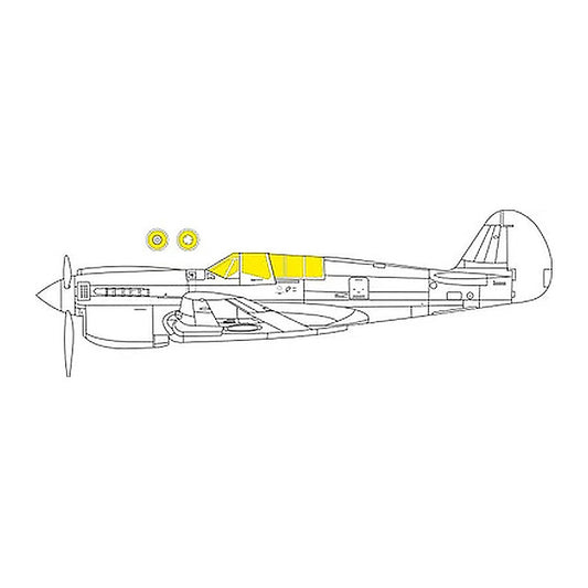 eduard ex1151 1 48 kittyhawk mk iv tface canopy mask set mask for