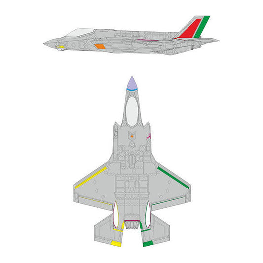 eduard ex1157 1 48 f 35a ram coating late mask for italeri