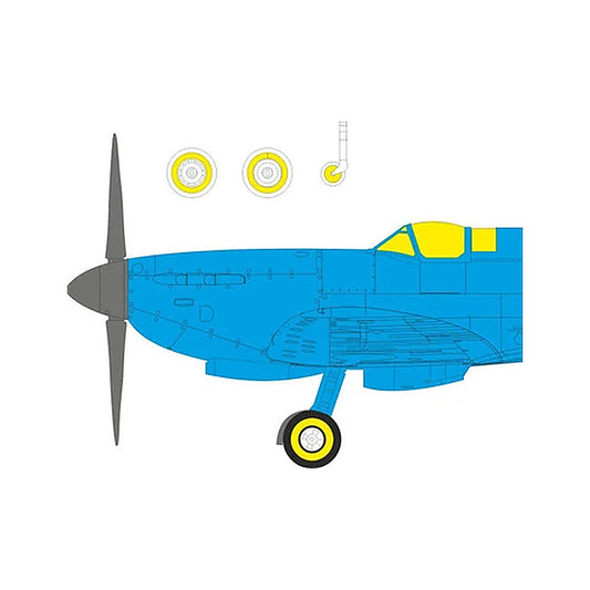 eduard ex1159 1 48 spitfire mk ixe mask for airfix