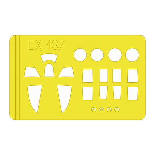 eduard ex137 1 48 paint mask for hasegawa n1k1 ja george canopy mask