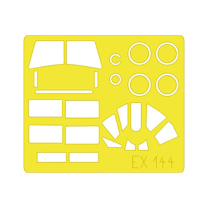 eduard ex144 1 48 mask p 40n for eduard mauve canopy mask set