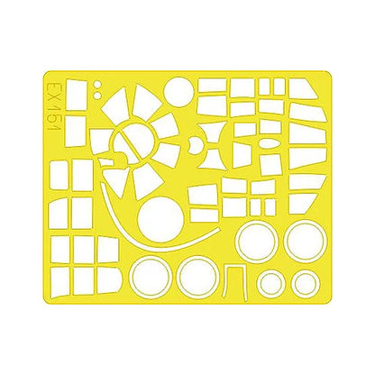 eduard ex151 1 48 mask ju 188e for dragon canopy mask set
