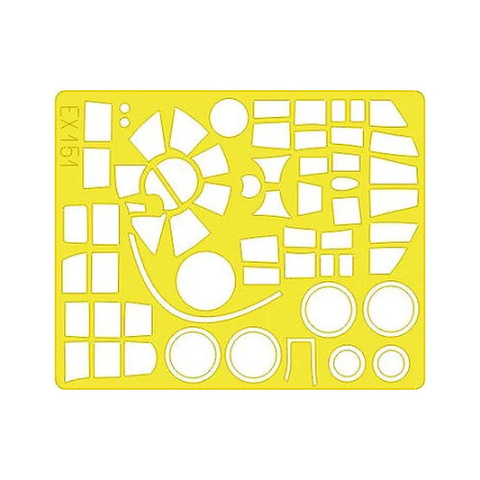eduard ex151 1 48 mask ju 188e for dragon canopy mask set