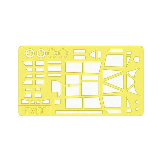 eduard ex160 1 48 mask pzl 23 karas for mirage canopy mask set
