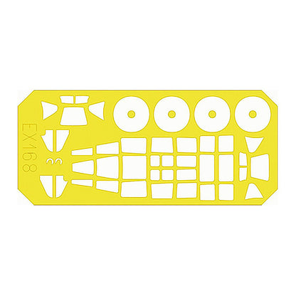 eduard ex168 1 48 paint mask for tamiya m6a seiran canopy mask set