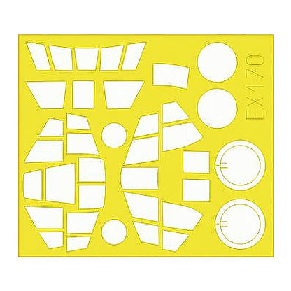 eduard ex170 1 48 mask do 335a 12 pfeil for tamiya canopy mask set