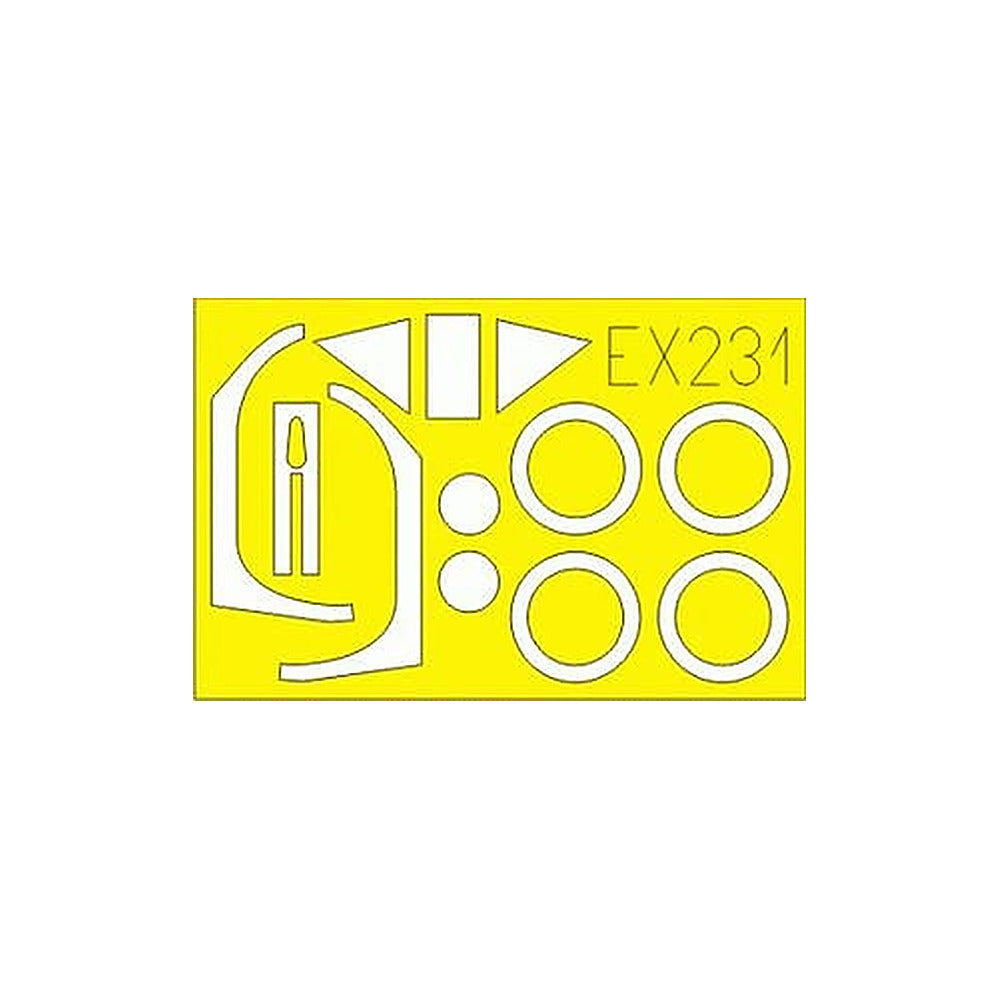 eduard ex231 1 48 mask fw 190a 5 a 8 for hasegawa canopy mask set